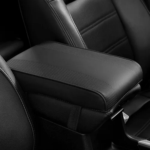 Vista 7 de SEG Direct - Funda brillante de diamante para consola central de automóvil, cubierta de apoyabrazos de coche, almohadilla de espuma viscoelástica