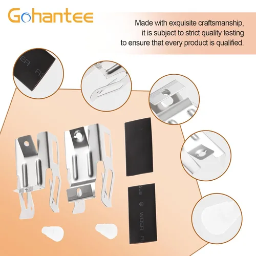 Vista 5 de gohantee Kit de 4 bloques de receptáculo de terminales de quemador, repuesto # 12001676, compatible con Kenmore Sears y Maytag