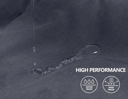 Vista 5 de Little Donkey Andy Chaqueta impermeable de esquí y snowboard para mujer, abrigo cálido resistente al viento con capucha desmontable