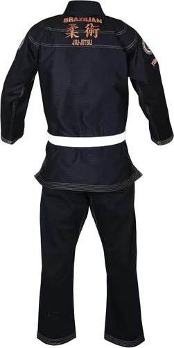 Vista 4 de Twister Concurso brasileño Jiu Jitsu Gi Uniforme de Jiu Jitsu BJJ Gi Tela ligera preencogida Viene con cinturón gratis