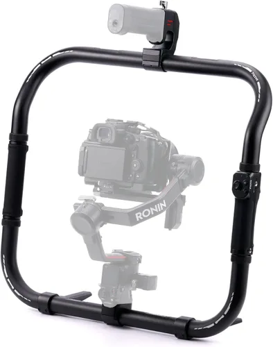 Vista 8 de Tilta Agarre de anillo avanzado compatible con DJI RS2, RS3 Pro, RS4, RS4 Pro, RS5 Enfoque inalámbrico y control de cardán Soporte multipotencia