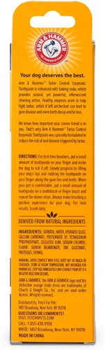 Vista 6 de Pasta dental para perros, sabor carne de res Arm & Hammer Advanced Care Enzymatic