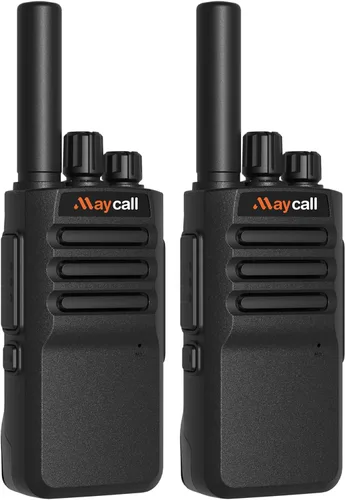 Vista 15 de Walkie Talkies MC-180 - Paquete de 2 unidades para adultos de largo alcance recargable de 2550 mAh, radios portátiles FRS bidireccionales, radios