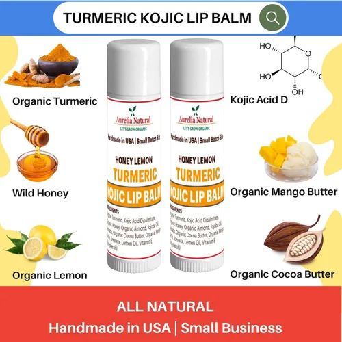 Vista 2 de Cúrcuma Kojic Bálsamo Labial Qty - 4