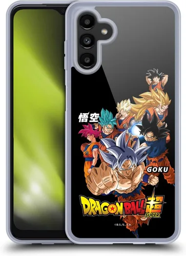 Vista 131 de Head Case Designs Funda de gel con licencia oficial de Dragon Ball Super Group Future Trunks Arc Characters [protección de grado militar] compatible