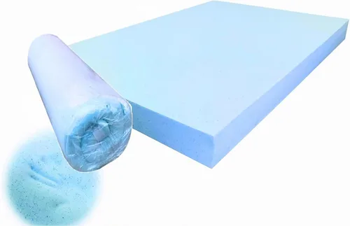 Vista 5 de Cama para perros y mascotas, almohadilla de espuma viscoelástica (24 x 16 x 3 pulgadas)