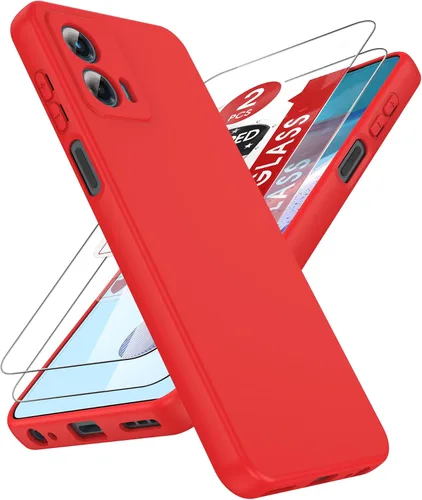 Vista 38 de LeYi Funda para Motorola Moto G Play 4G 2024: Funda para Moto G Play 4G 2024 con funda delgada y antiarañazos, silicona líquida a prueba de golpes