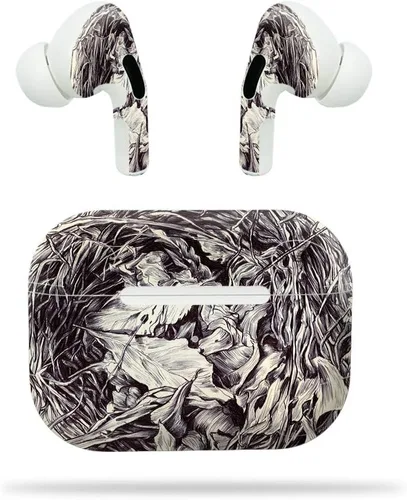 Vista 10 de MightySkins - Compatible con Apple AirPods Pro - Acid Trippy Funda protectora de vinilo duradera y única Fácil de aplicar, quitar y cambiar