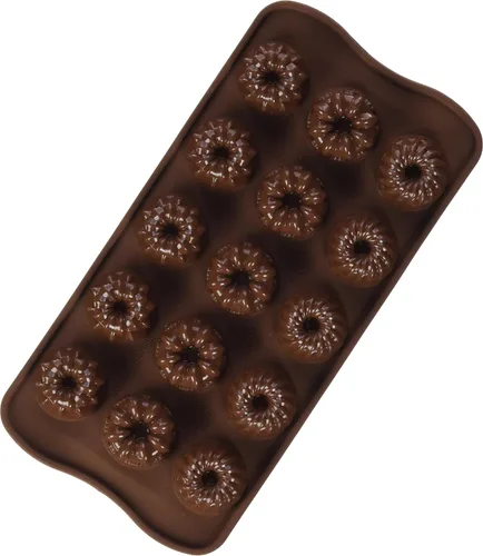 Vista 9 de Silikomart Molde de silicona para chocolate, color marrón