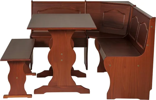 Vista 10 de Linon Rincón de cocina Chelsea Walnut Nuez