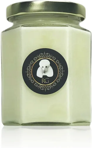 Vista 5 de Rainier's Gifts Vela perfumada hexagonal (algodón de manzana), aromaterapia, 5.5 onzas, 25-35 horas de tiempo promedio de combustión