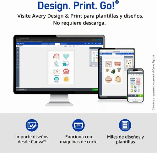 Vista 8 de Avery - Transferencias de camisetas para impresoras de inyección de tinta