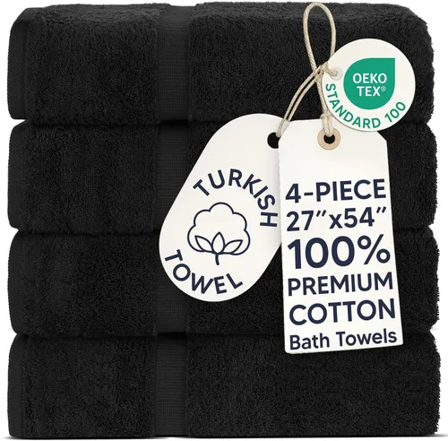 Vista 35 de Chakir Turkish Linens Toallas turcas de alta calidad 100% algodón para baño, toallas de baño grandes de 30 x 60 pulgadas (4 piezas, rosa)