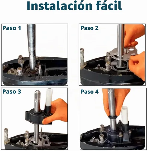 Vista 3 de 96148A8 Kit de impulsor de bomba de agua Compatible con MerCruiser alpha one gen 1 Stern Drives 46-96148A8 96148Q8