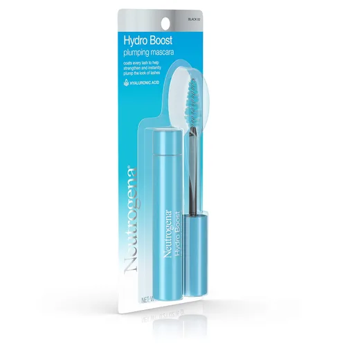 Vista 12 de Neutrogena Hydro Boost - Máscara de pestañas enriquecida con ácido hialurónico hidratante, vitamina E y queratina para pestañas secas o quebradizas