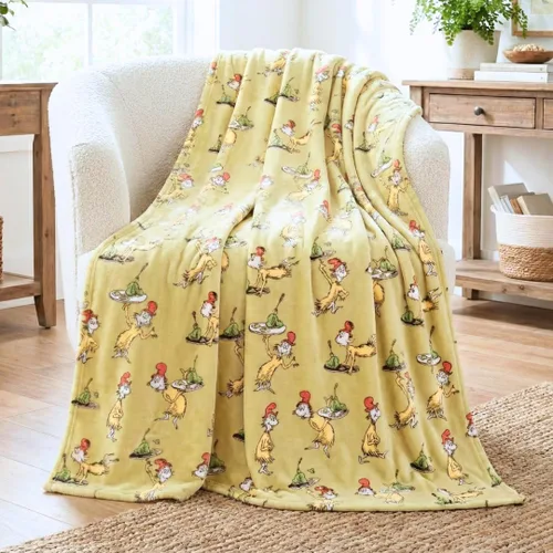 Vista 56 de Franco Dog Man Supa Book - Ropa de cama para niños, manta de felpa súper suave y acogedora, 40 x 50 pulgadas, (producto oficial)