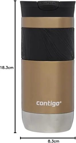 Vista 12 de Contigo Byron 2.0 SNAPSEAL™ - Taza de viaje, 15.9 fl oz, Chardonnay