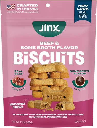 Vista 17 de Jinx - Galletas para perros, golosinas horneadas al horno con caldo