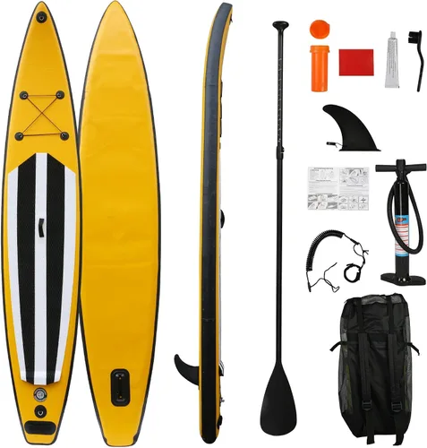Vista 9 de Inflatable Paddle Boards with Non-Slip Deck, Ultra-Light Stand Up Paddle Board Surf Board with Accessories & Carry Bag, Wide Stable Design for
