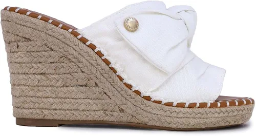 Vista 2 de Nautica Sandalias de cuña para mujer con lazo anudado sin cordones - Noemie