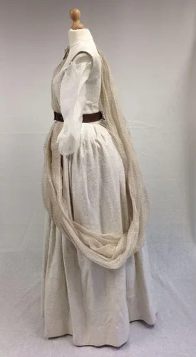 Vista 3 de Outlander Temporada 1 Cosplay Disfraz Geillis para mujer