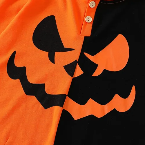 Vista 6 de BeQeuewll Disfraz de Halloween para niños pequeños, con capucha, poncho con capucha, sombrero, ropa de cosplay