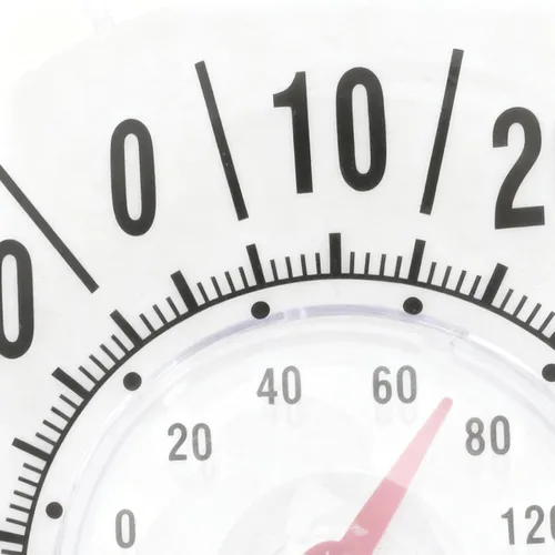 Vista 9 de Medidor de temperatura para interiores y exteriores, Instalación de succión fuerte, 7.087 in, Medidor de temperatura meteorológico inalámbrico