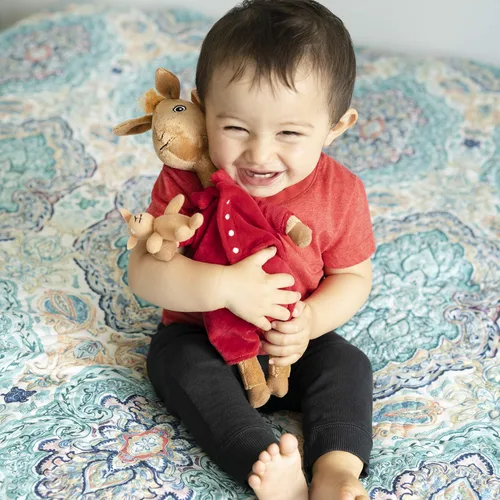 Vista 2 de Llama Llama Pijama Rojo Animal de Peluche Grande, 13