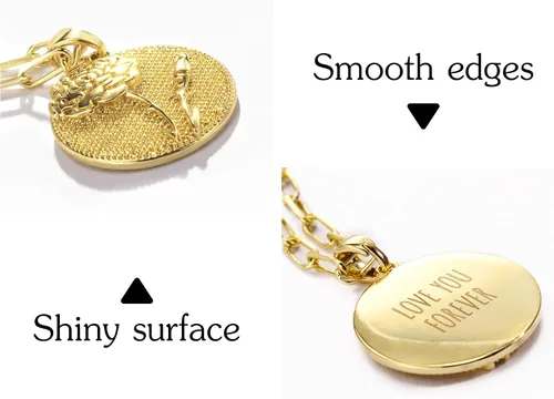 Vista 5 de JSJOY Collar dorado con letra A-Z con inicial para mujer, gargantilla en capas, cadena de clip de papel, collar con dije de moneda para niñas, 18 +