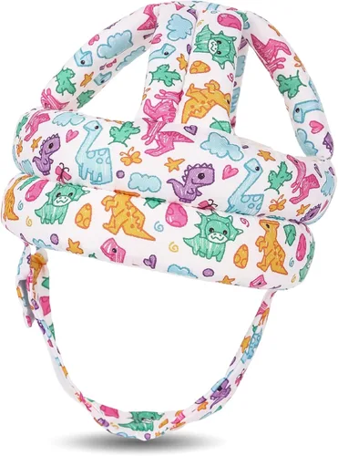 Vista 13 de Protector de cabeza de bebé para gatear caminando, casco de bebé ajustable sin golpes y cojín suave, gorra de seguridad infantil para niños que