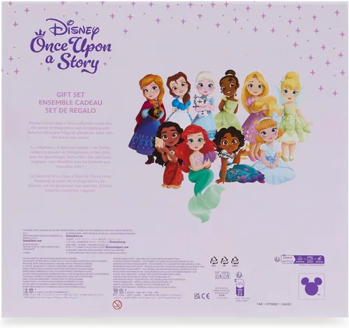 Vista 8 de Disney Store Colección oficial Once Upon a Story Mini Doll Set de regalo – 10 muñecas de princesa de Disney: Cenicienta, Ariel, Belle, Tiana