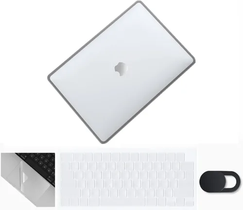 Vista 45 de Se7enline Funda compatible con MacBook Neo de 13 pulgadas, modelo A3404 2026, carcasa dura, cubierta de teclado, cubierta de cámara web, protector
