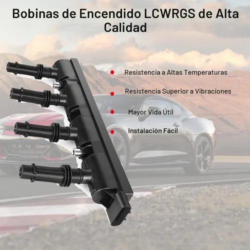 Vista 2 de Paquete de bobinas de encendido para Chevy Cruze Sonic 1.4 Turbo
