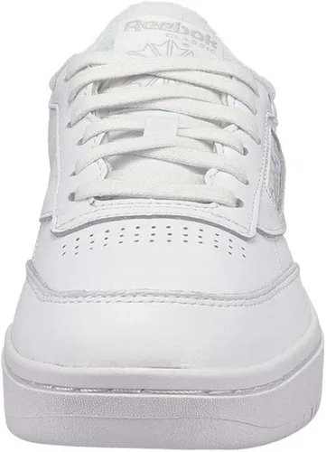 Vista 2 de Reebok Tenis dobles Club C para mujer, Transparente