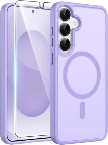 Vista 319 de FNTCASE - Funda para iPhone 16 Pro: magnética, mate, translúcida, de grado militar, protectora contra caídas, resistente, fina, duradera y a prueba