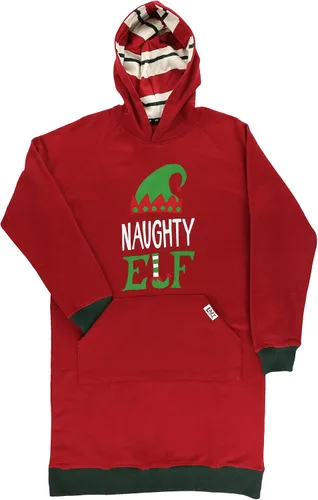 Vista 155 de Lazy One Sudadera con capucha de gran tamaño, ropa de dormir cómoda, vestido de suéter para mujer