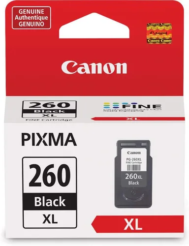 Vista 2 de Canon Cartucho de tinta negra PG-260 XL + cartucho de tinta de color CL-261 (embalaje al por menor)