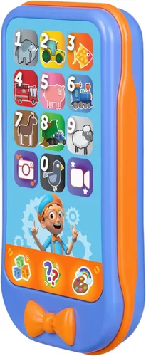 Vista 4 de Blippi - Teléfono de juguete para niños pequeños con juegos de aprendizaje