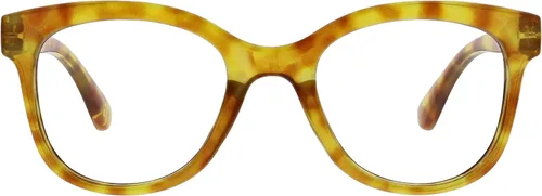 Vista 5 de Peepers by PeeperSpecs Grandview - Gafas de lectura cuadradas suaves con bloqueo de luz azul para mujer