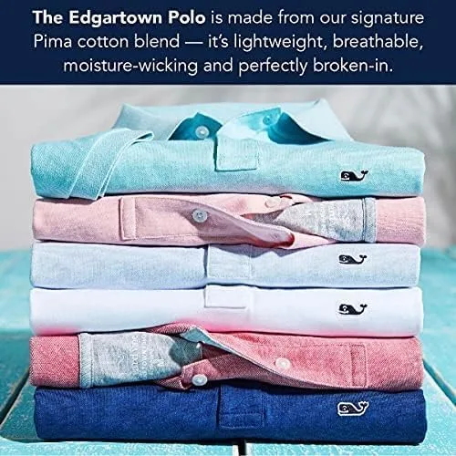 Vista 4 de vineyard vines Polo de piqué de manga corta Edgartown para hombre