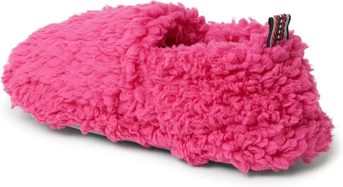 Vista 3 de Dearfoams Unisex-Child Washable Skye Pile Closed Back Slipper
