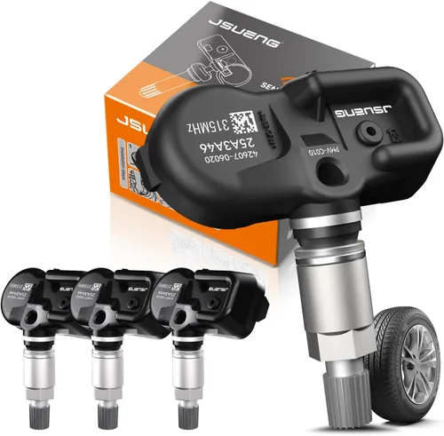 Vista 13 de Sensores TPMS, 315Mhz conjunto de 4 sistemas de monitor de presión