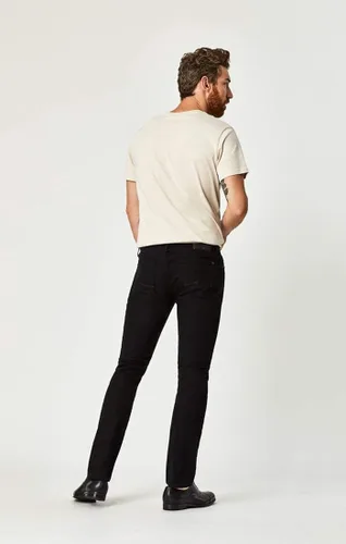 Vista 4 de Mavi Jake - Pantalones de mezclilla ajustados de tiro regular para hombre
