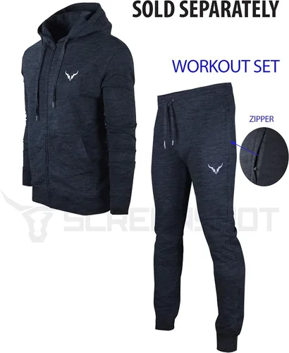 Vista 6 de SCREENSHOT Pantalones deportivos de entrenamiento para hombre de alta calidad, ajustados, pantalones deportivos para gimnasio
