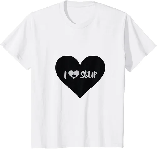 Vista 59 de I Love Soup - Camiseta de regalo con forma de corazón, Blanco, S Asfalto