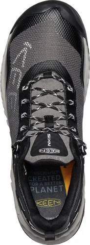 Vista 2 de KEEN Nxis evo - Zapatos impermeables de embalaje rápido para hombre Oliva OscuroOliva Negro