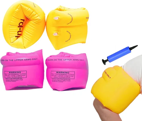 Vista 14 de Arm Floaties for Adults,Toddler Floatie for Pool,Inflatable Floatie Swim Arm Bands Floaties for Kids and Children