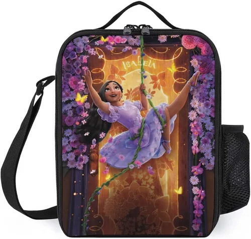 Vista 2 de Juego de mochila de anime, bolsa de libros, impermeable, aislada, bolsa de almuerzo, estuche de 3 piezas, 4, talla única