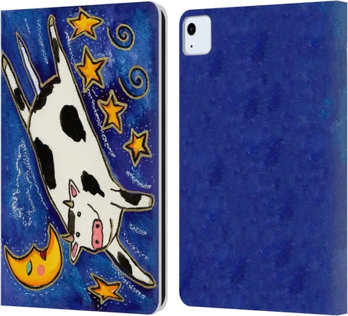Vista 10 de Head Case Designs Wyanne - Funda de piel con licencia oficial de Wyanne Blue Watercolour Bear Animals 2, compatible con Apple iPad 10.2