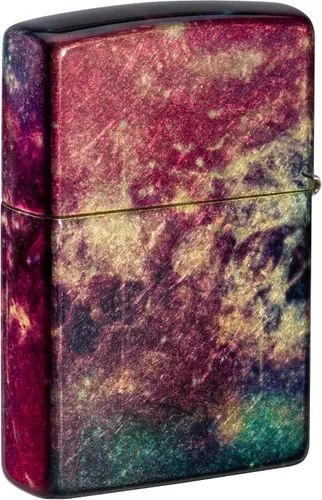 Vista 7 de Zippo Galaxy Skull Design 540 - Encendedor de bolsillo de latón